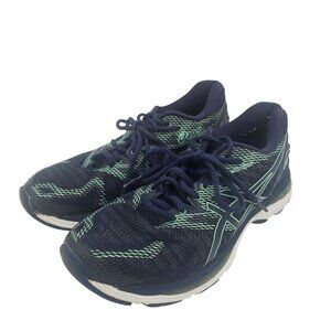 Asics Gel-Nimbus 20 Mens Running Shoes Size 8 Blue & Green